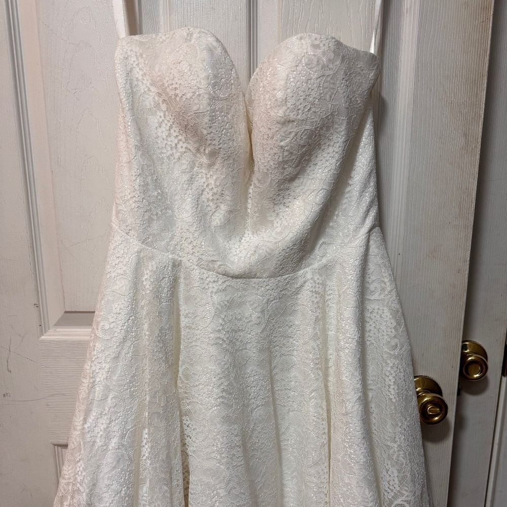 Tea Length Bridal Dress